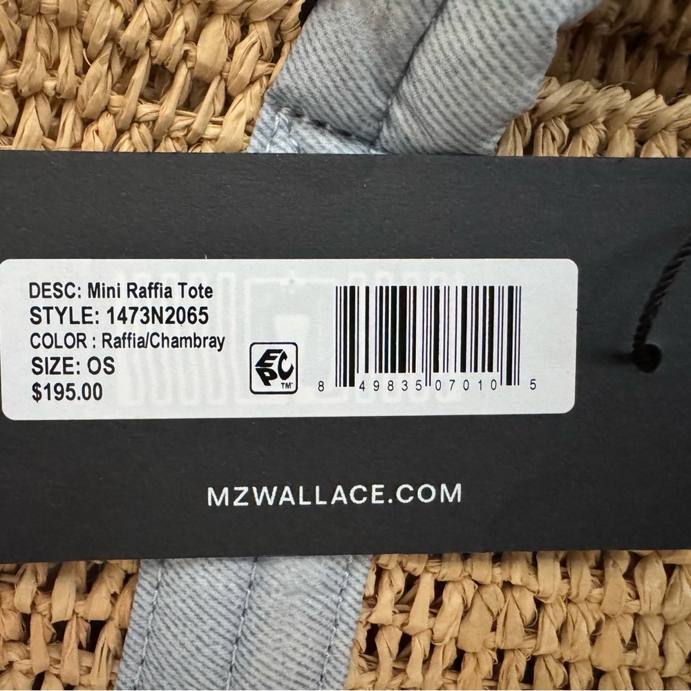 2025 MZ Wallace  Mini Crochet Tote - NWT - Picture 9 of 9